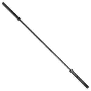 CAP Barbell ECO 7 ft. Olympic Bar, 30mm Grip Diameter, Bronze Bushings, Black