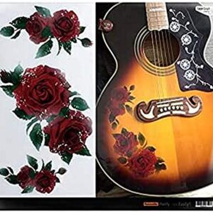 Layer Graph Stickers For Guitars & Bass - English Rose