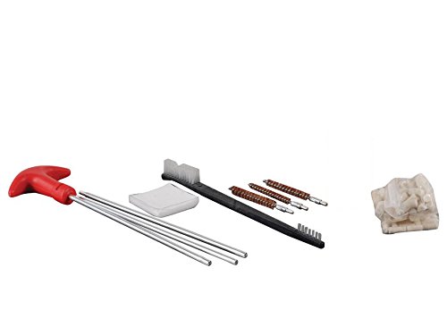 Air Gun/Air Rifle/Air Soft Cleaning kit Cleaning pad/Rod/Brush Luftgewehr Reinigung & Instandhaltung .177/.22/.25