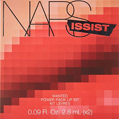 NARS Narsissist wanted power pack lip kit - hot reds by nars for women - 2 x 0.09 oz cherry bomb, dont stop, 2 Count