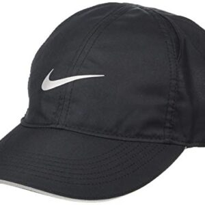 NIKE Women's Featherlight Running Cap, Black, Misc