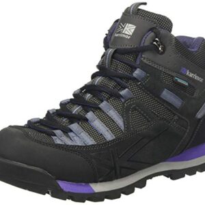 Karrimor Women's High Rise Hiking Boots, Black Black Purple Bkp, 7.5