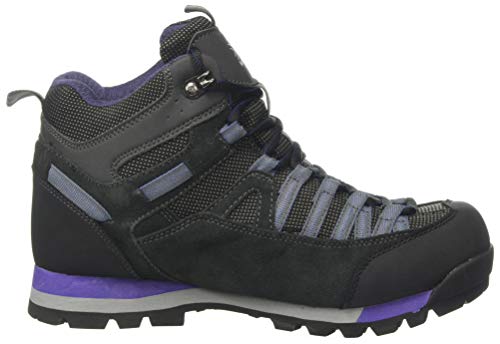 Karrimor Women's High Rise Hiking Boots, Black Black Purple Bkp, 7.5