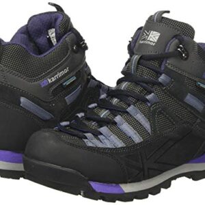 Karrimor Women's High Rise Hiking Boots, Black Black Purple Bkp, 7.5