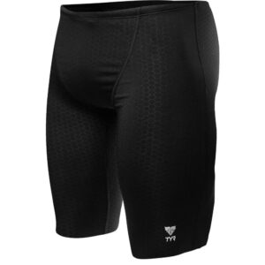 tyr men’s hexa jammer swimsuit, black, 26