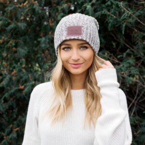 Love Your Melon Beanie for Men & Women, Winter Hats, Cool Beanies, 100% Cotton Made Knit Warm Thick Skully