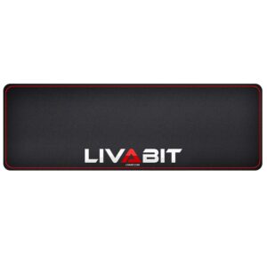 LIVABIT 12" x 36" Gunsmith Cleaning Tool Work Bench Gun Mat Black | 4mm Thickness | 2PK