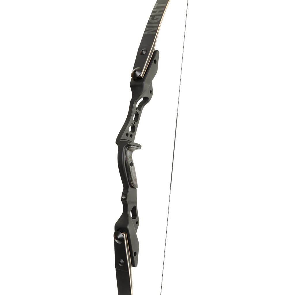 October Mountain Products Night Ridge 60” Recurve — Black (RH - 50 lbs.)