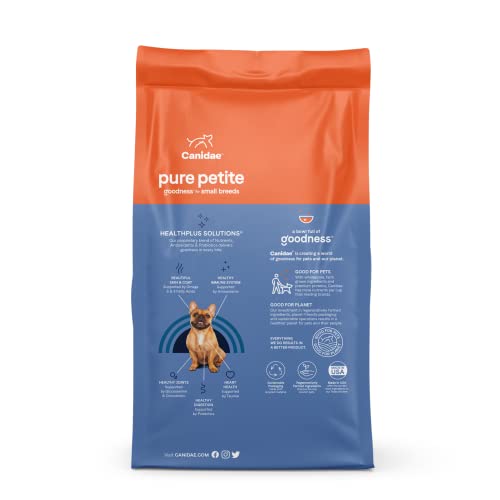 Canidae Pure Petite Freeze-Dried raw coated Recipe with Real Chicken Dog Dry 4 lbs.