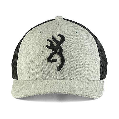 Browning Cap, Colstrip Mesh Back, Heather, Small/Medium