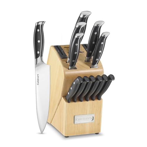 Cuisinart Nitrogen Infused with Built-In Sharpening Cutlery Block Set (15-Piece)