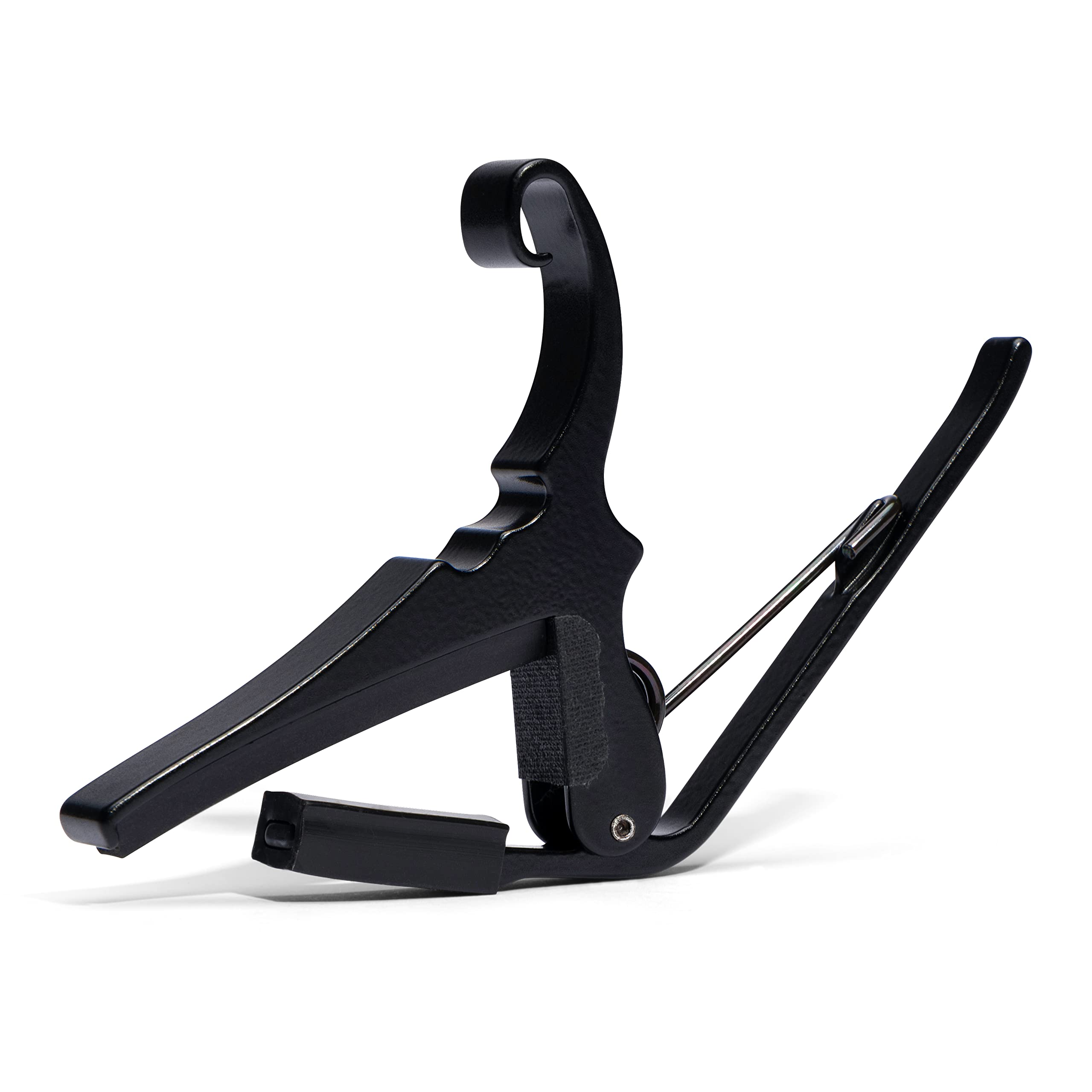 Kyser Low-Tension Quick-Change Guitar Capo for 6-string guitars, Matte Blackout, KG6LT