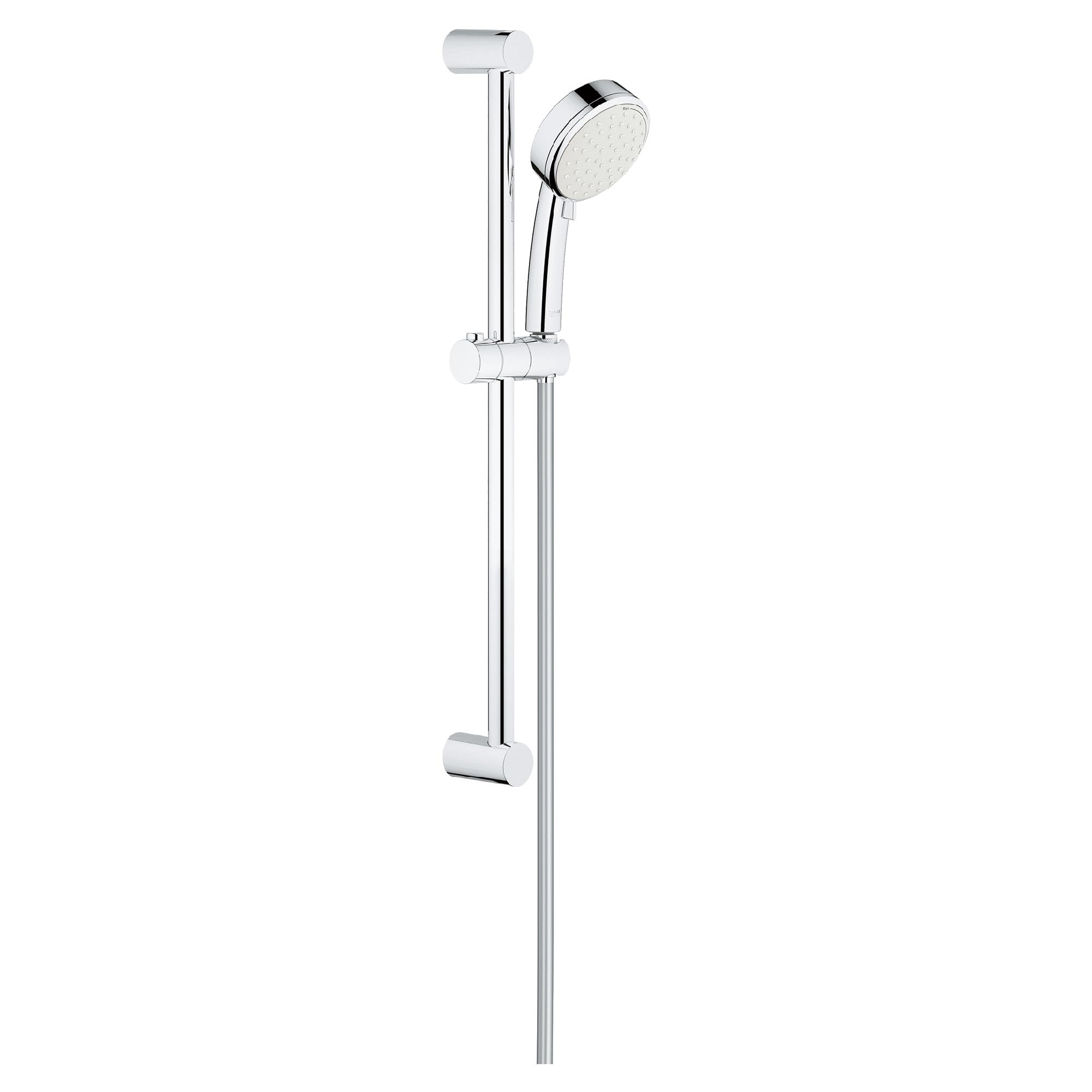 Grohe 26076002 New Tempesta Cosmopolitan 100 2 Spray Shower Rail Set, Starlight Chrome, 24 Inch