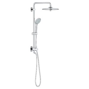 grohe 27867001 retro-fit euphoria 25 inch shower system, 2.5 gpm, starlight chrome