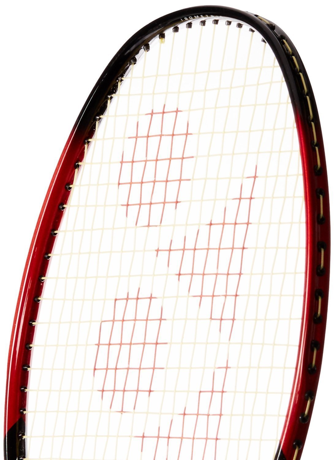 YONEX Badminton Racket Nanoray Series 2018 with Full Cover Professional Graphite Carbon Shaft Light Weight Competition Racquet High Tension Fast Speed Performance (NR7000I - White/Red, Pack of 1)