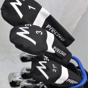 Mens Complete Golf Set - Right Handed Clubs Driver, Fairway Wood, Hybrid, Irons, Putter, Stand Bag Regular Flex