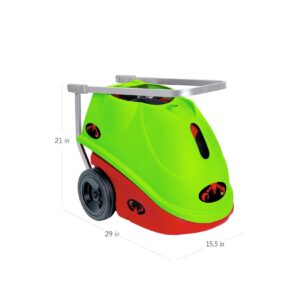 Lobster Sports – The Pickle by Lobster Pickleball Machine – Full-Featured – Adjustable Topspin & Backspin – Lightweight 35 lb – Holds 135 Balls – Horizontal Oscillation – Battery Powered