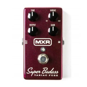 MXR M236 Super Badass Variac Fuzz Distortion Effects Pedal BUNDLE w/ 2 Patch Cables and Dunlop PVP101 Pick Pack