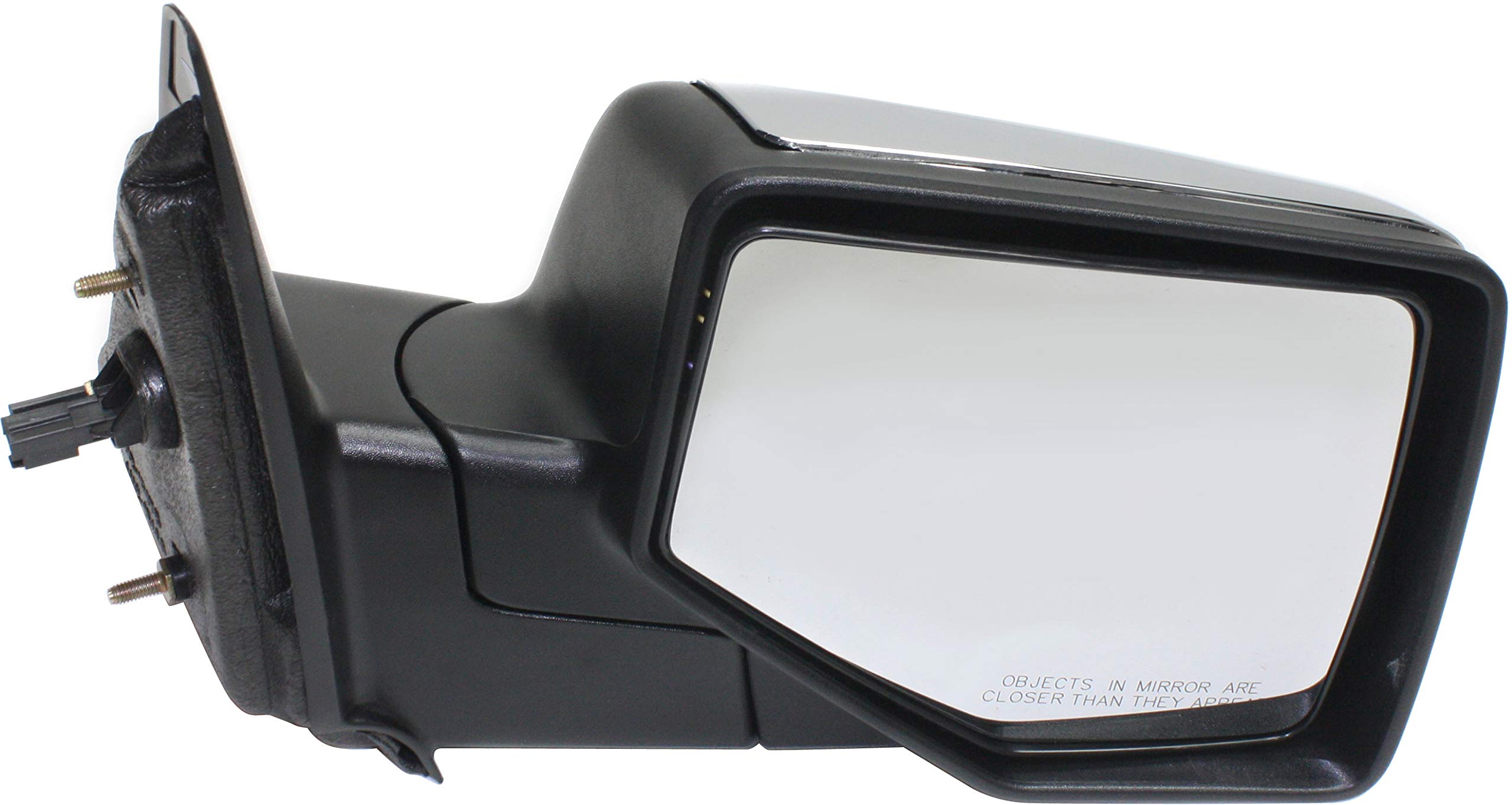 Kool Vue Driver & Passenger Side Power Mirrors for Ford Ranger 2006-2011 Chrome