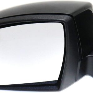 Kool Vue Driver Side Power Non-Heated Mirror for Ford Focus 2012-2014 With Signal Light & Spotter Glass; Without Puddle Lamp Paintable 4-Door, Hatchback