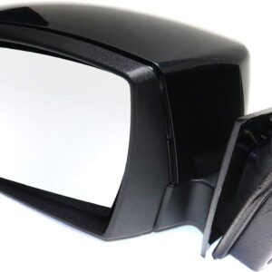 Kool Vue Driver Side Power Non-Heated Mirror for Ford Focus 2012-2014 With Signal Light & Spotter Glass; Without Puddle Lamp Paintable 4-Door, Hatchback