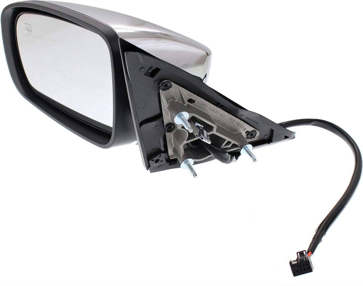 Kool Vue Driver Side Power Heated Mirror for Chrysler 300 2011-2018 Chrome