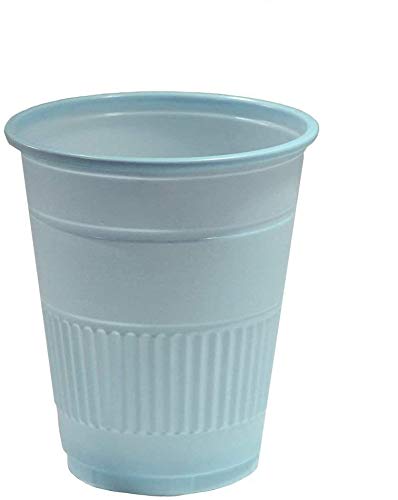 Vivid Premium Quality Plastic Dental Cups – For Everyday Home or Office Use – Pack of 1,000 – 5 Ounce (Blue)