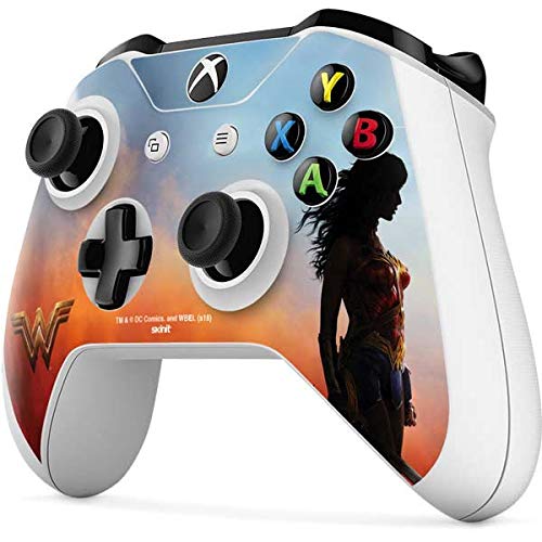 Skinit Decal Gaming Skin compatible with Xbox One S Controller - Officially Licensed Warner Bros Diana Prince Wonder Woman Design