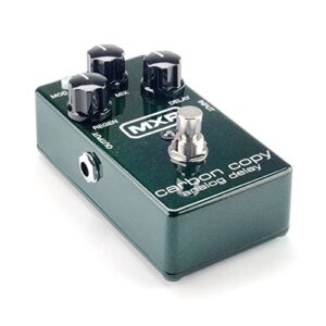 MXR M169 Carbon Copy Analog Delay Pedal Bundle with 4 MXR 6-inch Right Angle Patch Cables