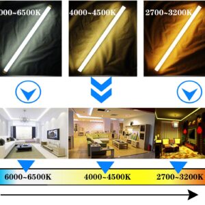 GreenSun 10 PCS R17D 6FT LED Tube Light, 30W F72T12/CW/HO LED Replacement 6FT, Super Bright 5500K Daylight for Commercial Household Lighting, Clear Cover