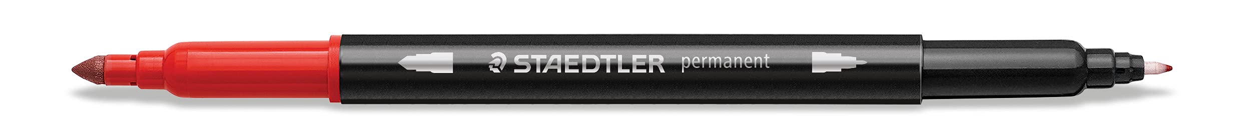 STAEDTLER Double-Ended Permanent Pens, Ideal for marking and drawing on almost anything, 36 Assorted Colors, 3187 TB36