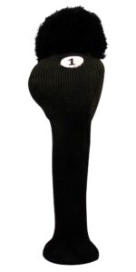 izzo vintage driver headcover, black