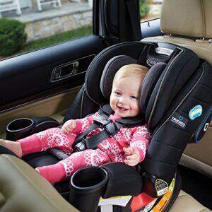 Graco 4Ever 4 in 1 Car Seat, Featuring TrueShield Side Impact Technology, Adjustable Harness System, Ideal for Newborns, Infants, Toddlers & Kids