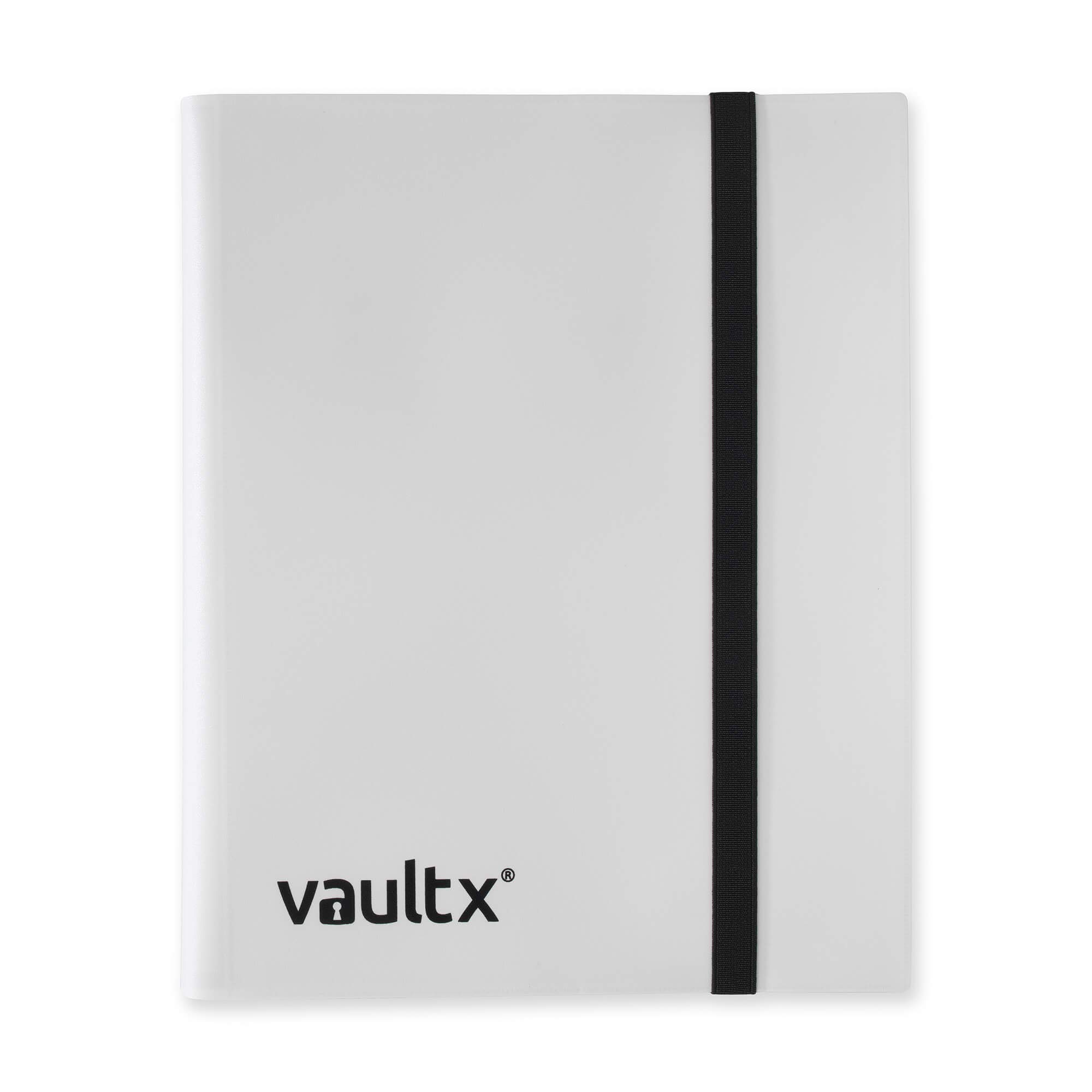 Vault X Binder - 9 Pocket Trading Card Album Folder - 360 Side Loading Pocket Binder for TCG (White)