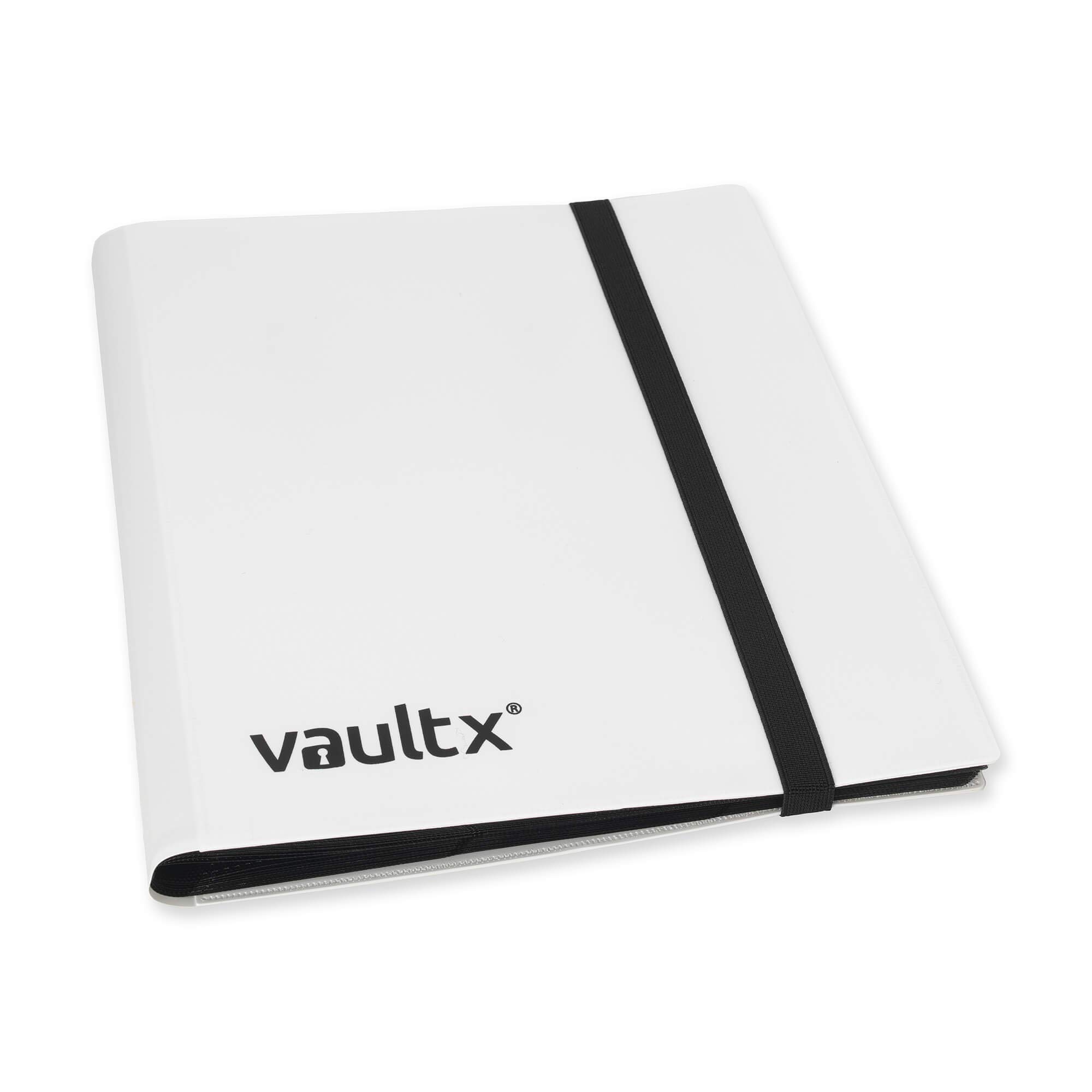 Vault X Binder - 9 Pocket Trading Card Album Folder - 360 Side Loading Pocket Binder for TCG (White)