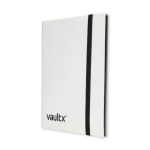 Vault X Binder - 9 Pocket Trading Card Album Folder - 360 Side Loading Pocket Binder for TCG (White)