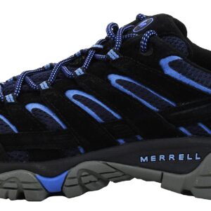 Merrell womens Moab 2 Vent hiking shoes, Black Baja, 7.5 US