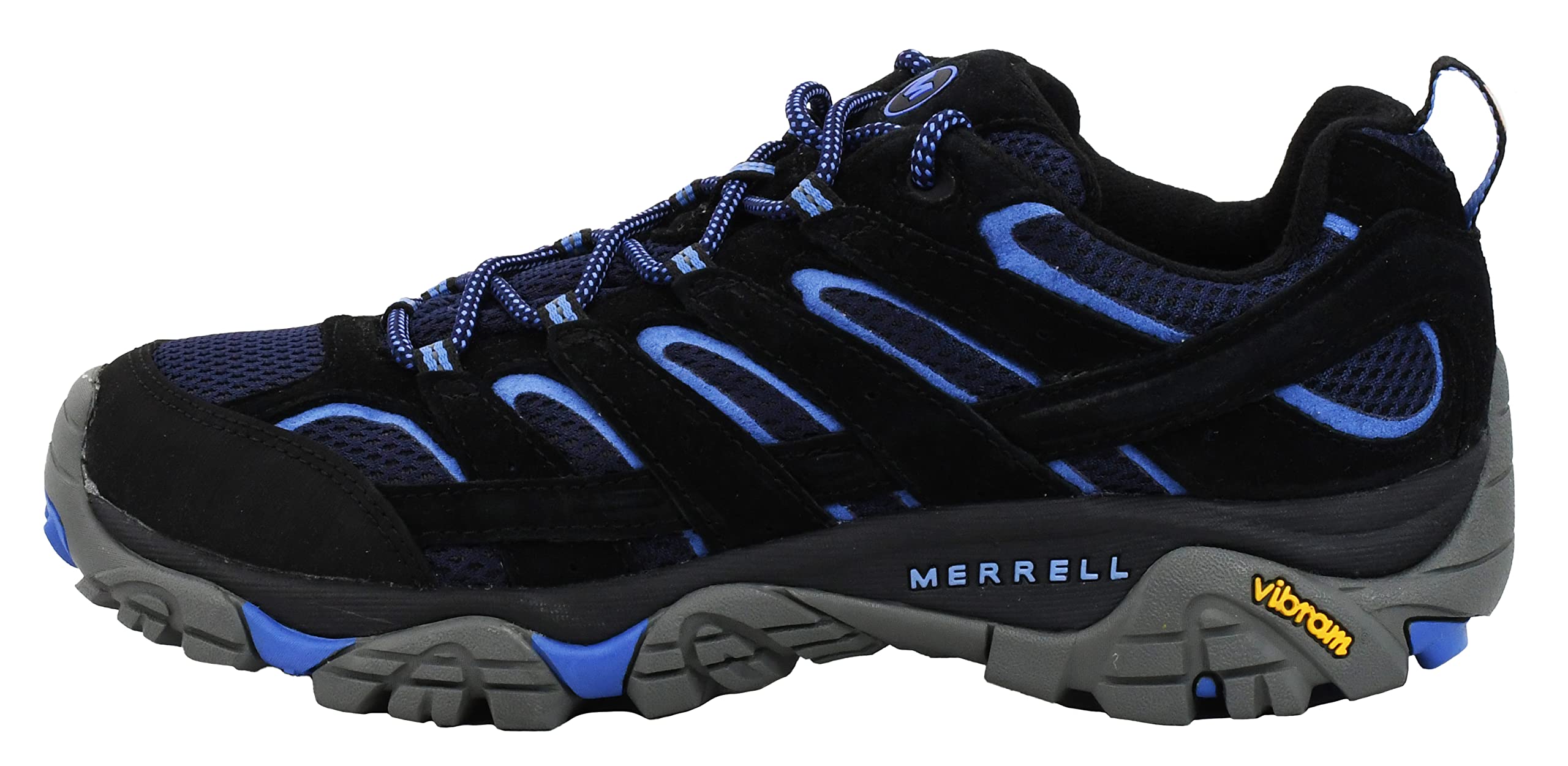 Merrell womens Moab 2 Vent hiking shoes, Black Baja, 7.5 US