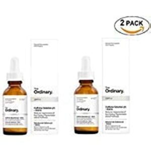 2 Pack of The Ordinary Caffeine Solution 5% + EGCG (30ml): Reduces Appearance of Eye Contour Pigmentation and Puffiness