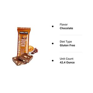 KIRKLAND SIGNATURE Protein Bars Chocolate Peanut Butter Chunk 2.12 oz, 20-count