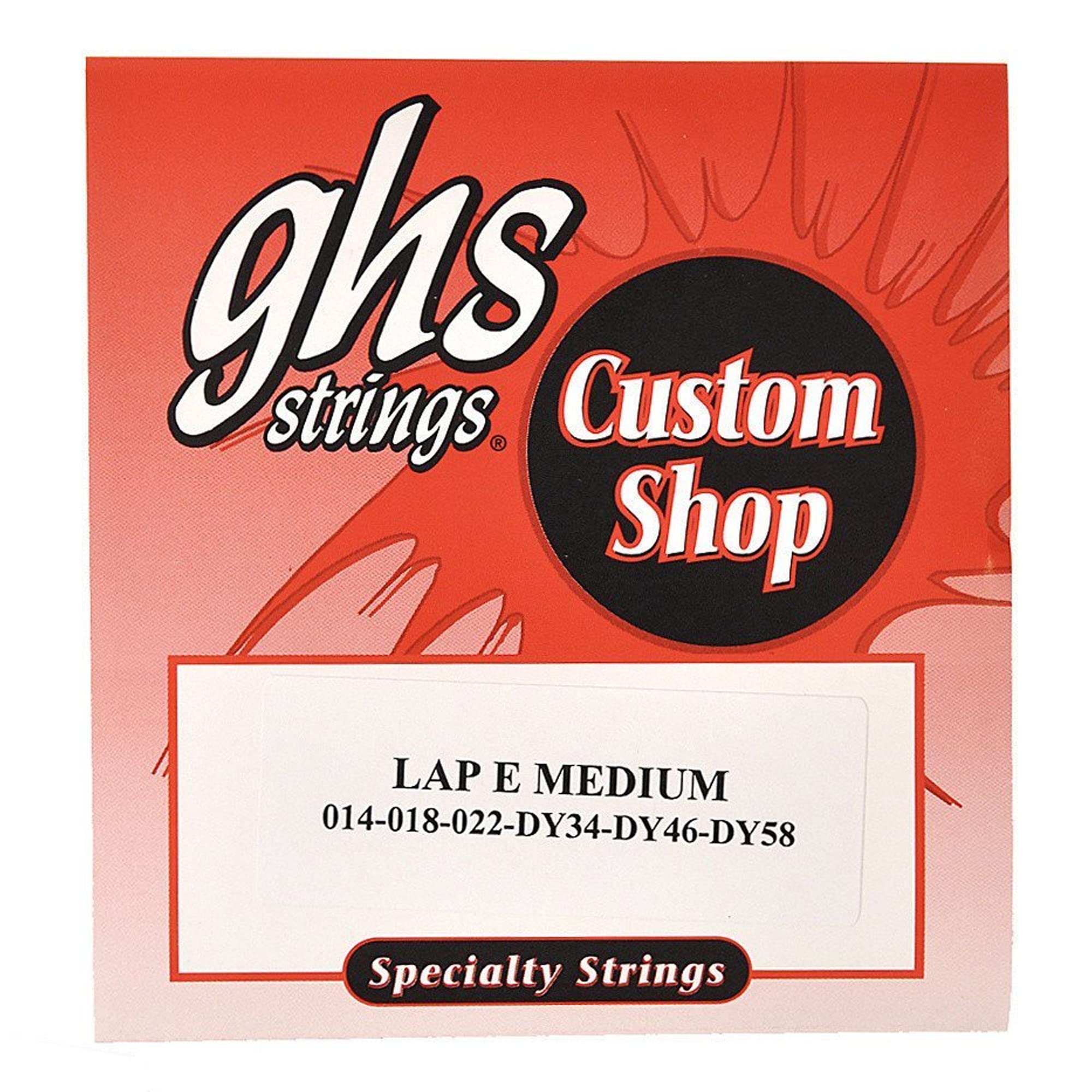 GHS Electric Lap Steel Strings E Tuning 14-58 Medium (3 Pack Bundle)