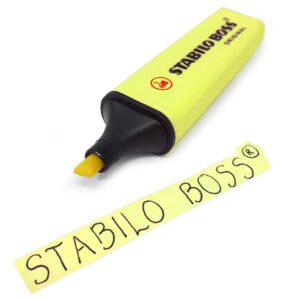 STABILO BOSS Original Pastel Highlighter Pens Highlighter Markers - Bumper Pack of 7