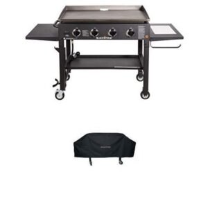 blackstone 36" cooking station & 1528 600d polyester heavy duty flat top gas grill cover