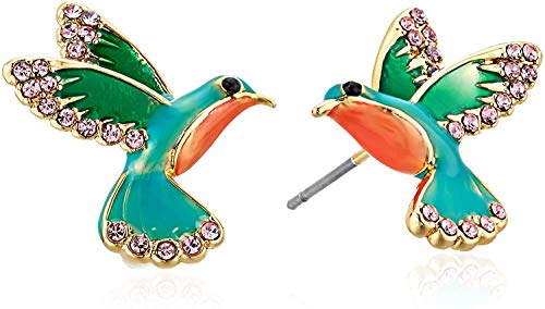 Kate Spade Scenic Route Hummingbird Statement Stud Earrings