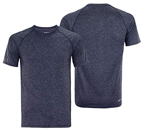 Reebok Men's Performance Ultimate Tee,Navy Heather Small