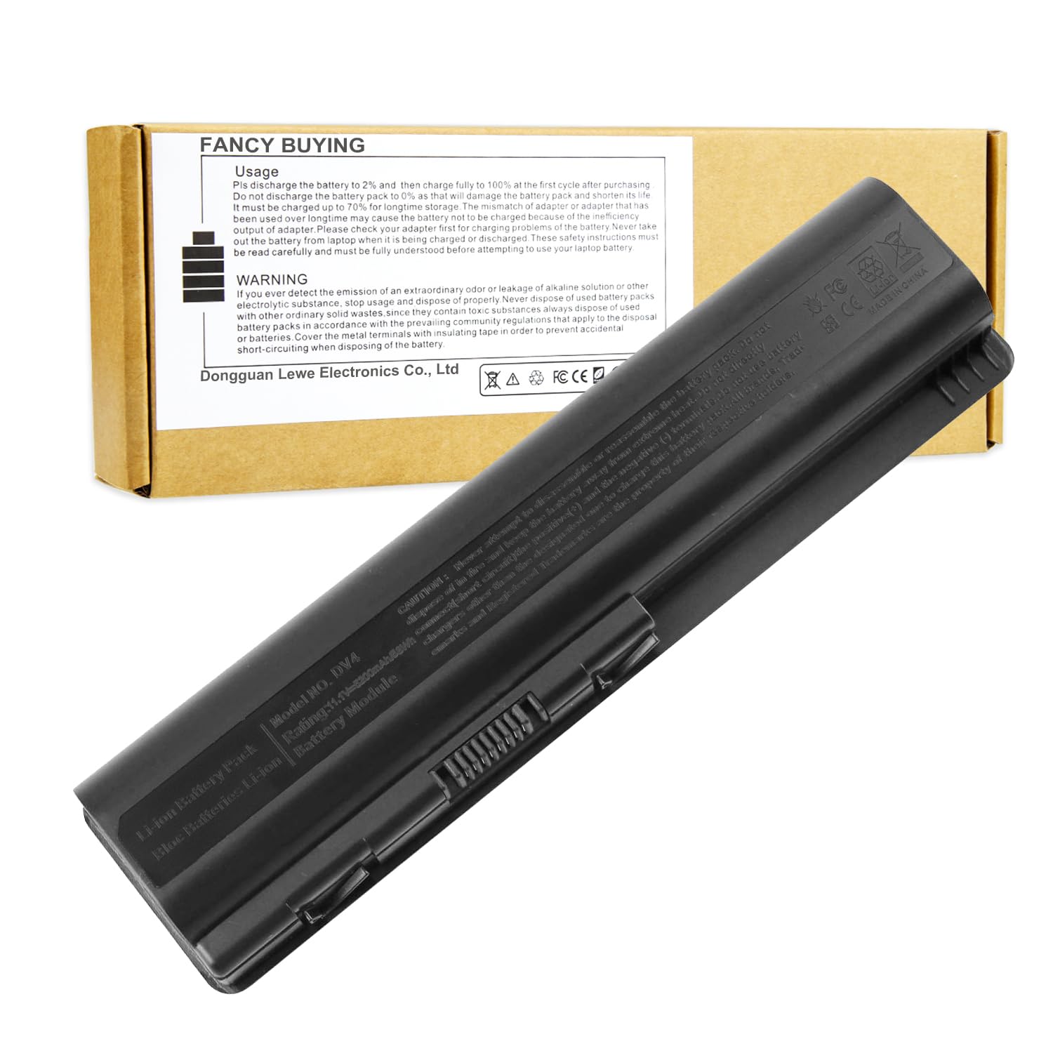 58Wh Laptop Battery for HP DV4 DV5 DV6 G50 G60 G60T-200 CTO G61 G70 HDX X16 HDX X16T Premium HDX16 HSTNN-LB72 HSTNN-LB73 HSTNN-UB72 HSTNN-CB73 HSTNN-DB72 HSTNN-DB73 HSTNN-IB72 HSTNN-IB73 dm1-2000