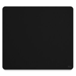 Glorious XL Gaming Mouse Mat/Pad - Stealth Edition- Large, Wide (XL) Black Cloth Mousepad, Stitched Edges | 16"x18" (G-XL-Stealth)