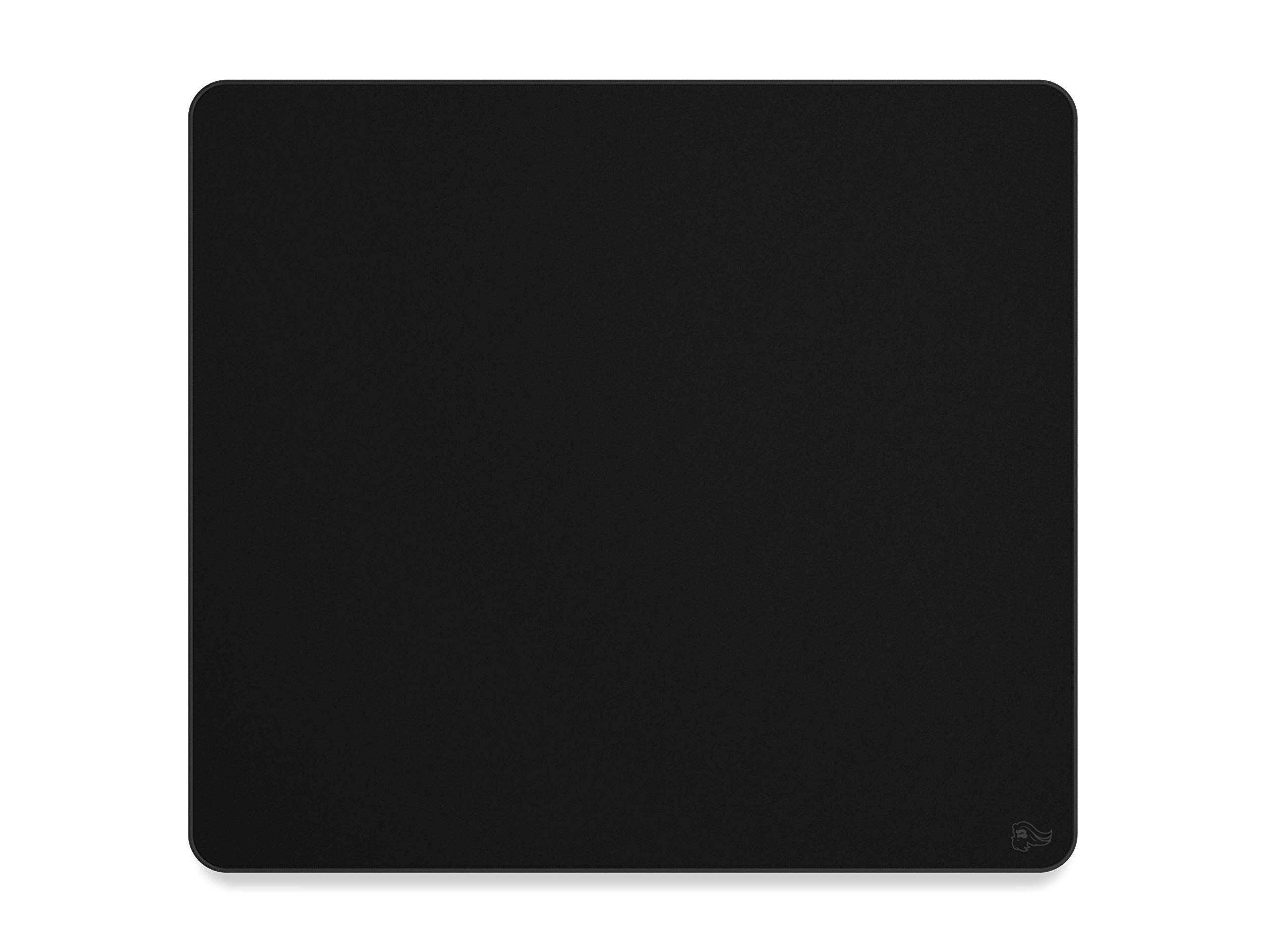 Glorious XL Gaming Mouse Mat/Pad - Stealth Edition- Large, Wide (XL) Black Cloth Mousepad, Stitched Edges | 16"x18" (G-XL-Stealth)