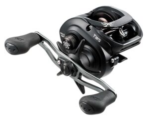 daiwa, tatula casting reel, 150, 7.3:1 gear ratio, 7bb, 1rb bearings, 20.50" retrieve, right hand black