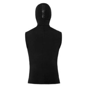 BARE 7/3MM Men's Ultrawarmth Hooded Vest: Wear Inside or Outside Your Wetsuit, Black L